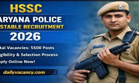 Haryana Police Constable Recruitment